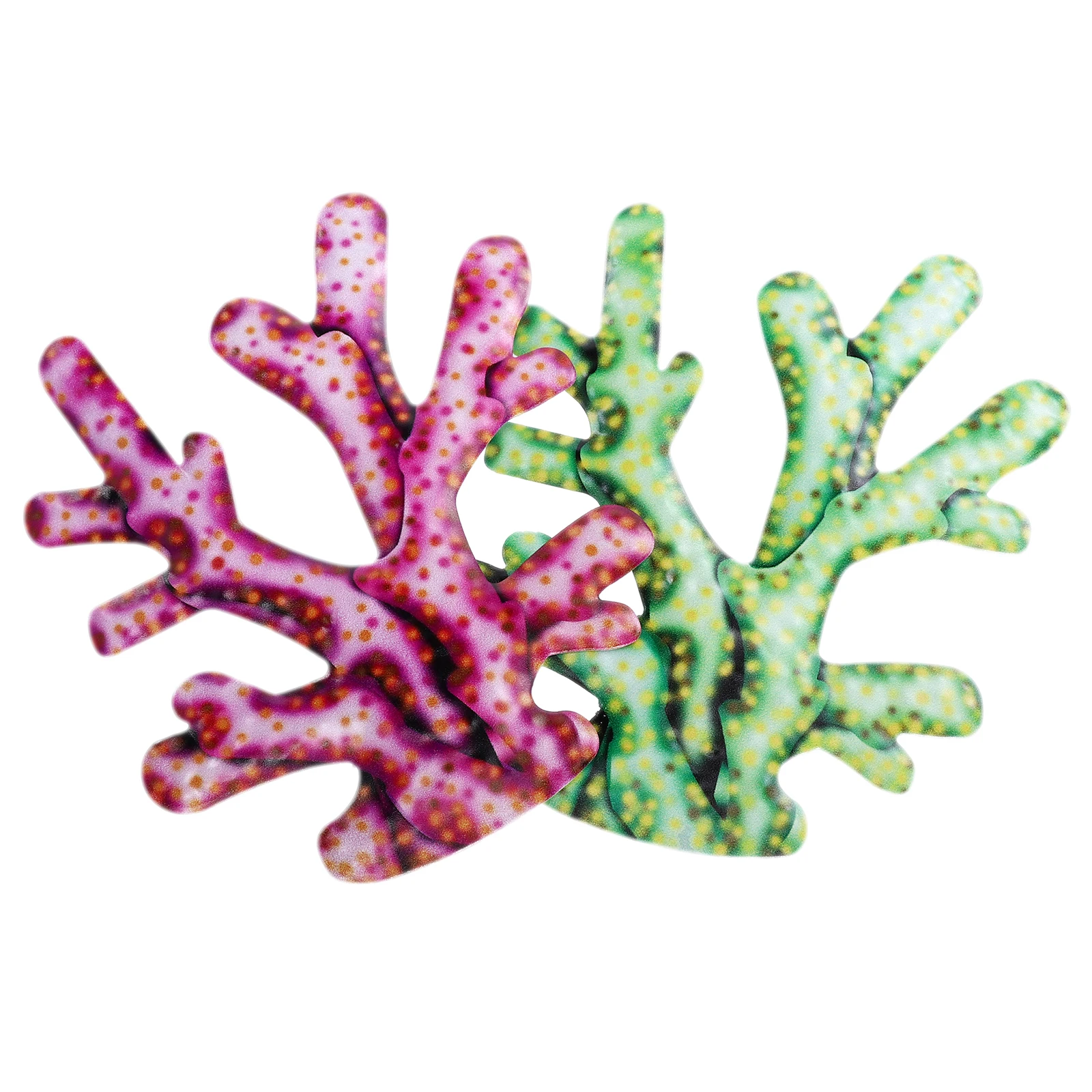 

2pcs Coral Coral Hanging Decoration Pink Home Pendant Wall Ornament Indoor Outdoor Long Lasting Wall Ornament