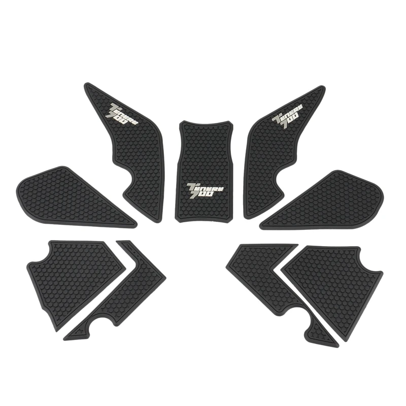 Engine Guard Cover Set With Side Fuel Tank Stickers Pad Stickers For YAMAHA Tenere 700 XT700Z XTZ 700 T7 T700 19-21