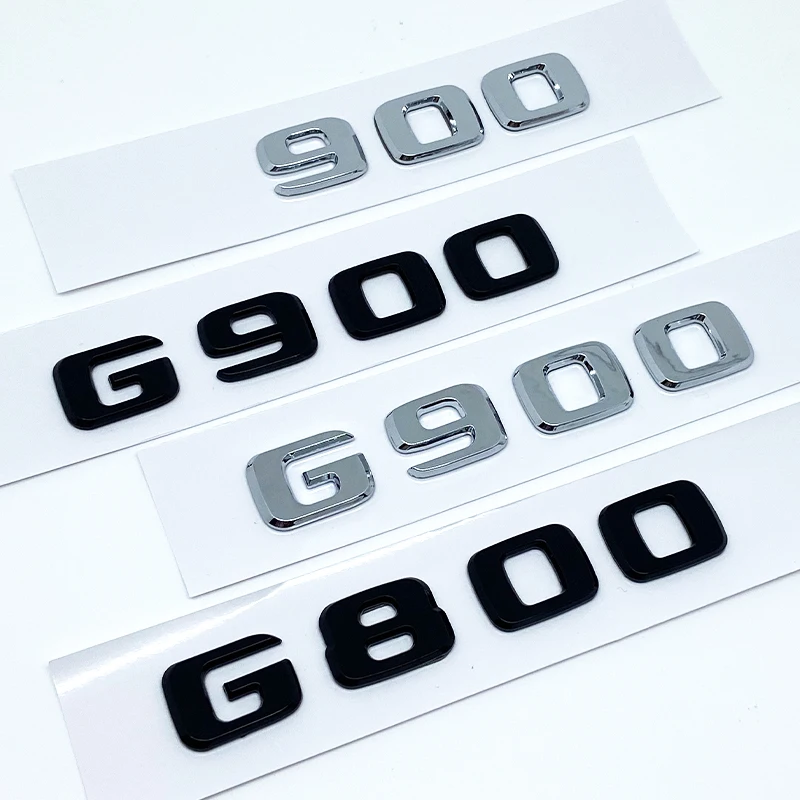 Suitable for New G-class Modified Car Logo G700 800 900 Displacement Standard Rear Tail Iabel Car Sticker