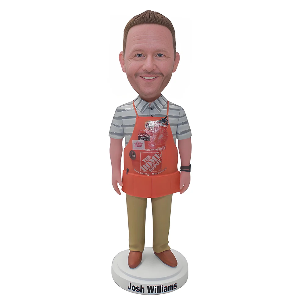 Customized Bobblehead Personalized Chef Figure Culinary Cooking Figurine Cooks,Father's Day Birthday Retirement Gift Decoration