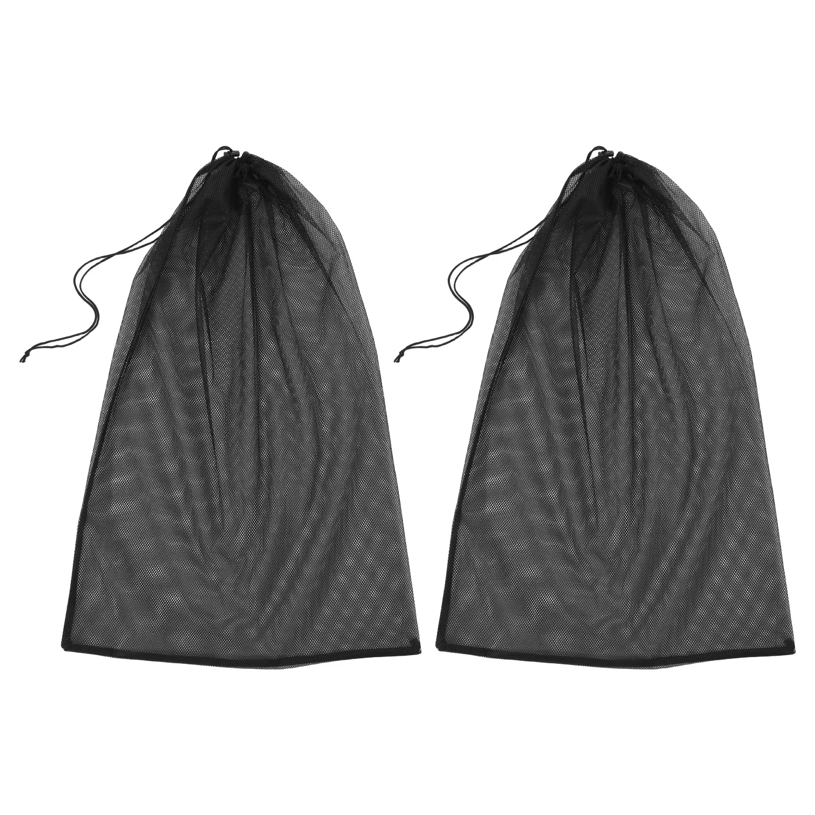 

4Pcs Extra Large Drawstring Mesh Laundry Bags Heavy Duty Polyester Washing Machine Garment Bags Bed Sheets Quilts Clothes