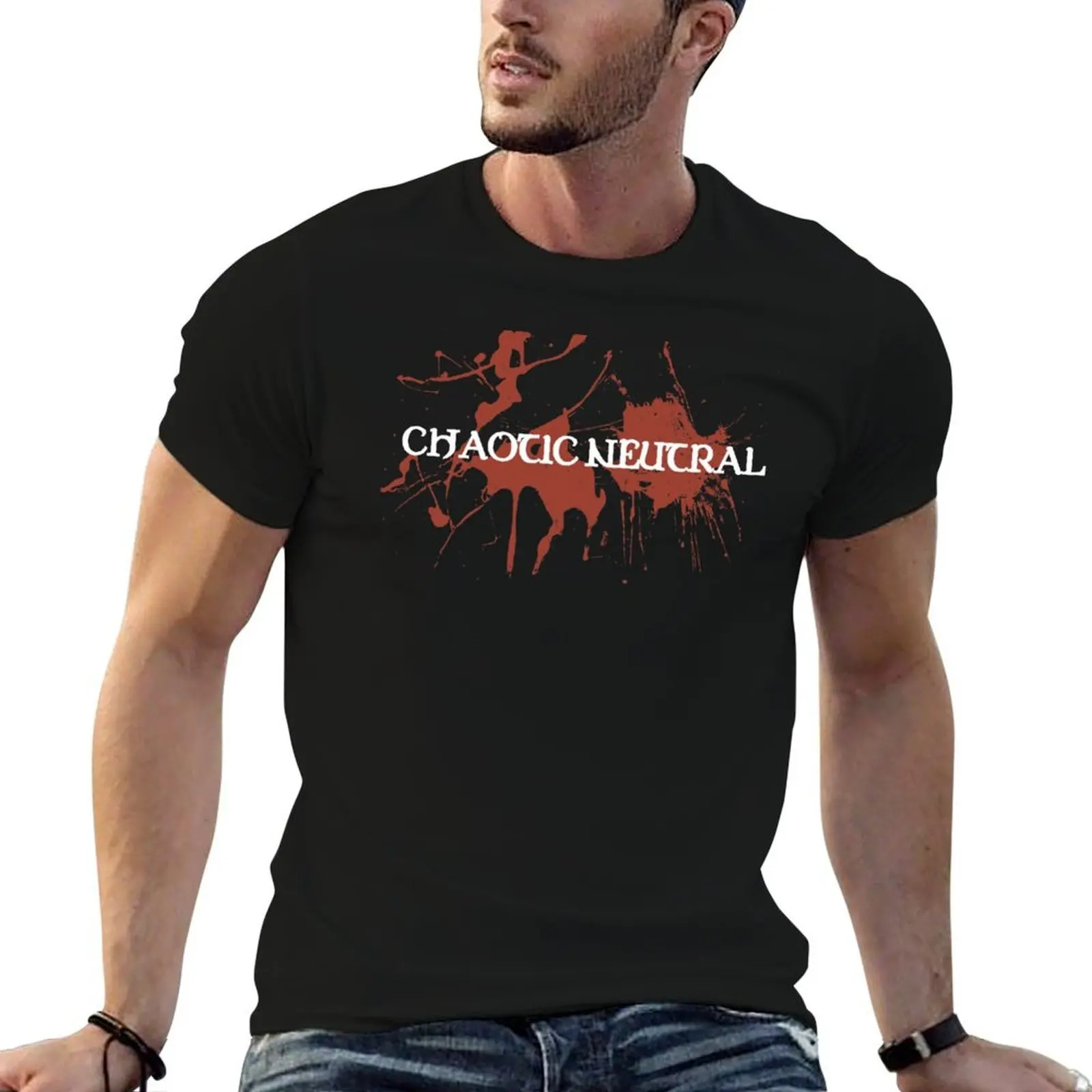 

Chaotic Neutral T-Shirt man t shirts cotton t shirts for man cotton soft T-Shirt