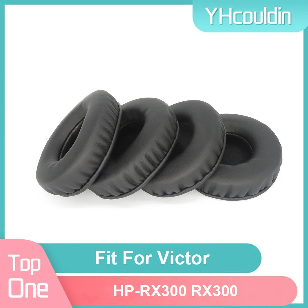 Earpads For Victor HP-RX300 RX300 Headphone Earcushions PU Soft Pads Foam Ear Pads Black