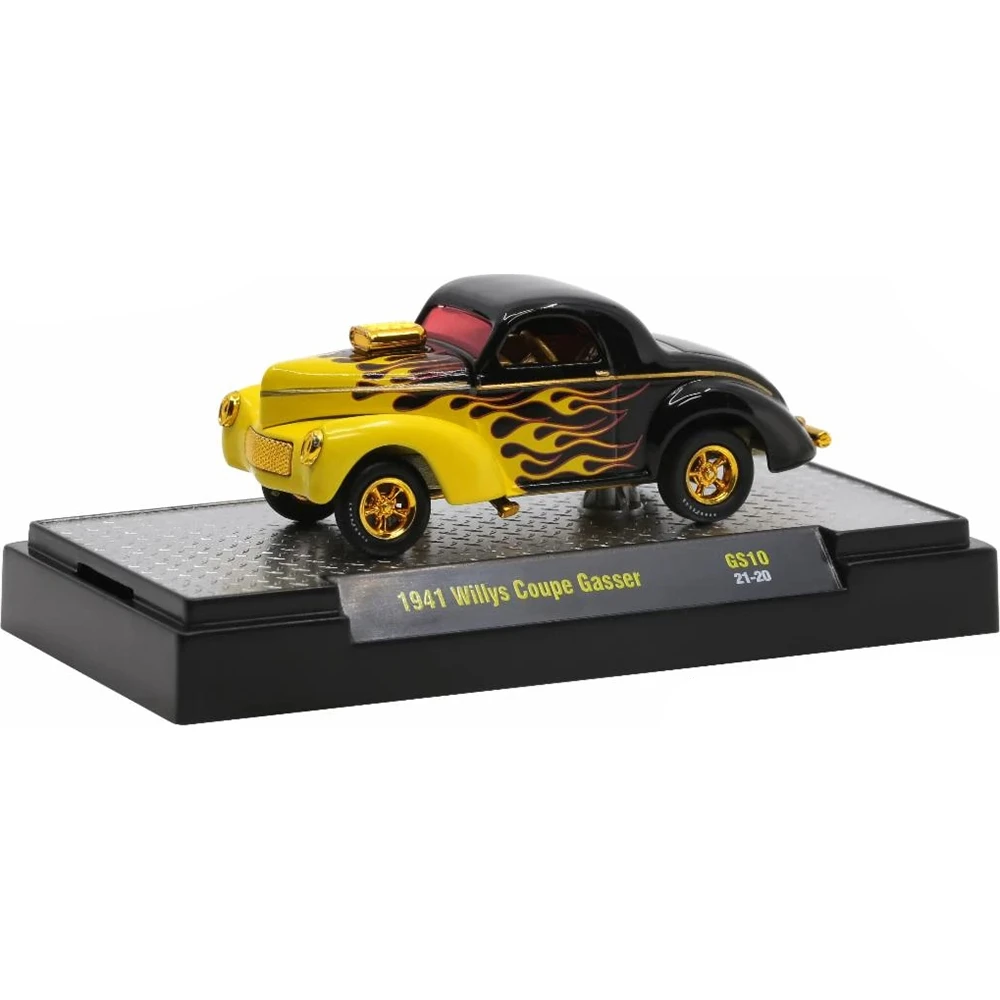 Modelo de coche de juguete de aleación de Johnny Lightning, máquina M2 1/64, fundido a presión, colección de coches, juguetes para regalos