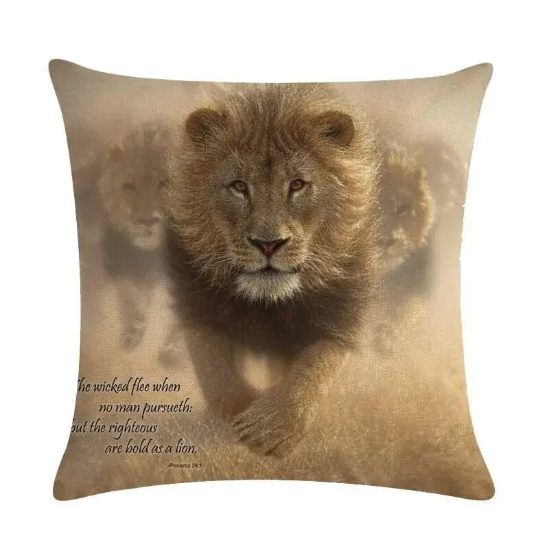 

Animals Throw Pillow Case Square Cushion Cover Standard Pillowcase for Men Women Kids Home Decorative Sofa Armchair Bedroom