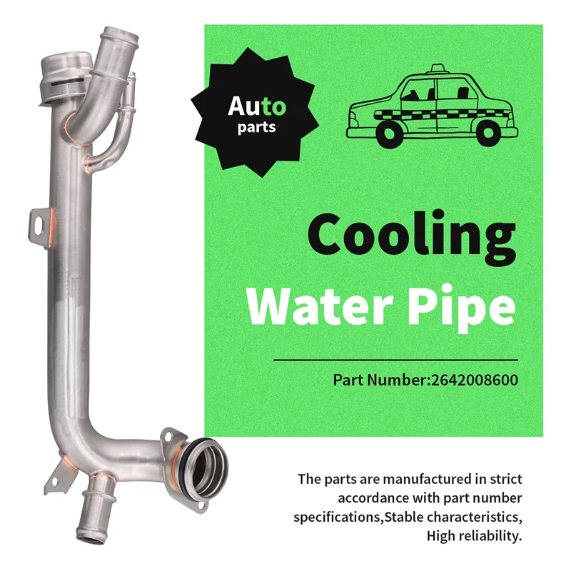

For Mercedes Benz Engine Cooling Water Pipe For C160 C180 C200 C300 W205 W213 2642008600 2642004201 M264 E200 E300 E350