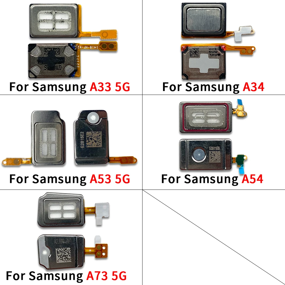 内蔵サウンド交換用イヤピース、Samsung a33、5g、a34、a53、5g、a54、a73、5g、トップイヤースピーカーイヤホン用サウンドレシーバー