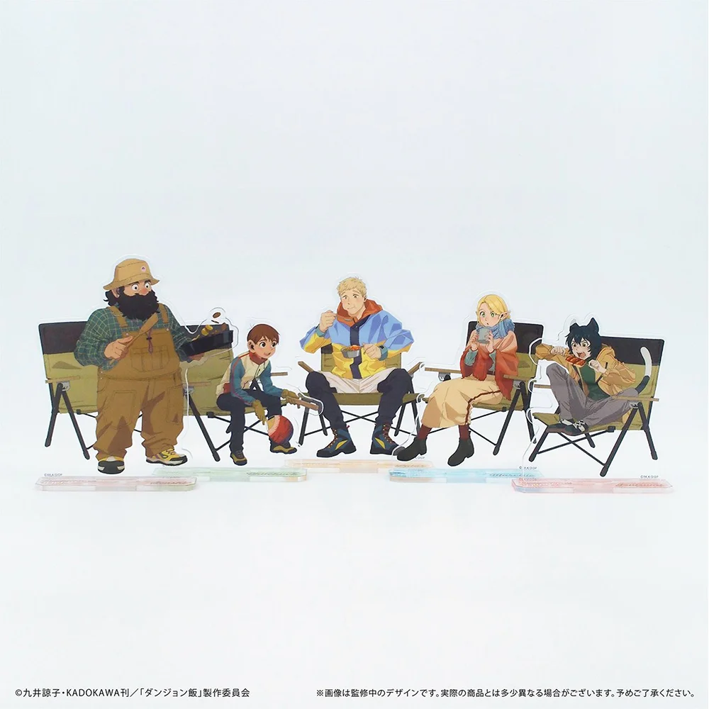 Delicious in Dungeon 15cm Acrylic Standee Senshi Falin Izutsumi Fantasy Adventure Anime Desk Ornament keychain
