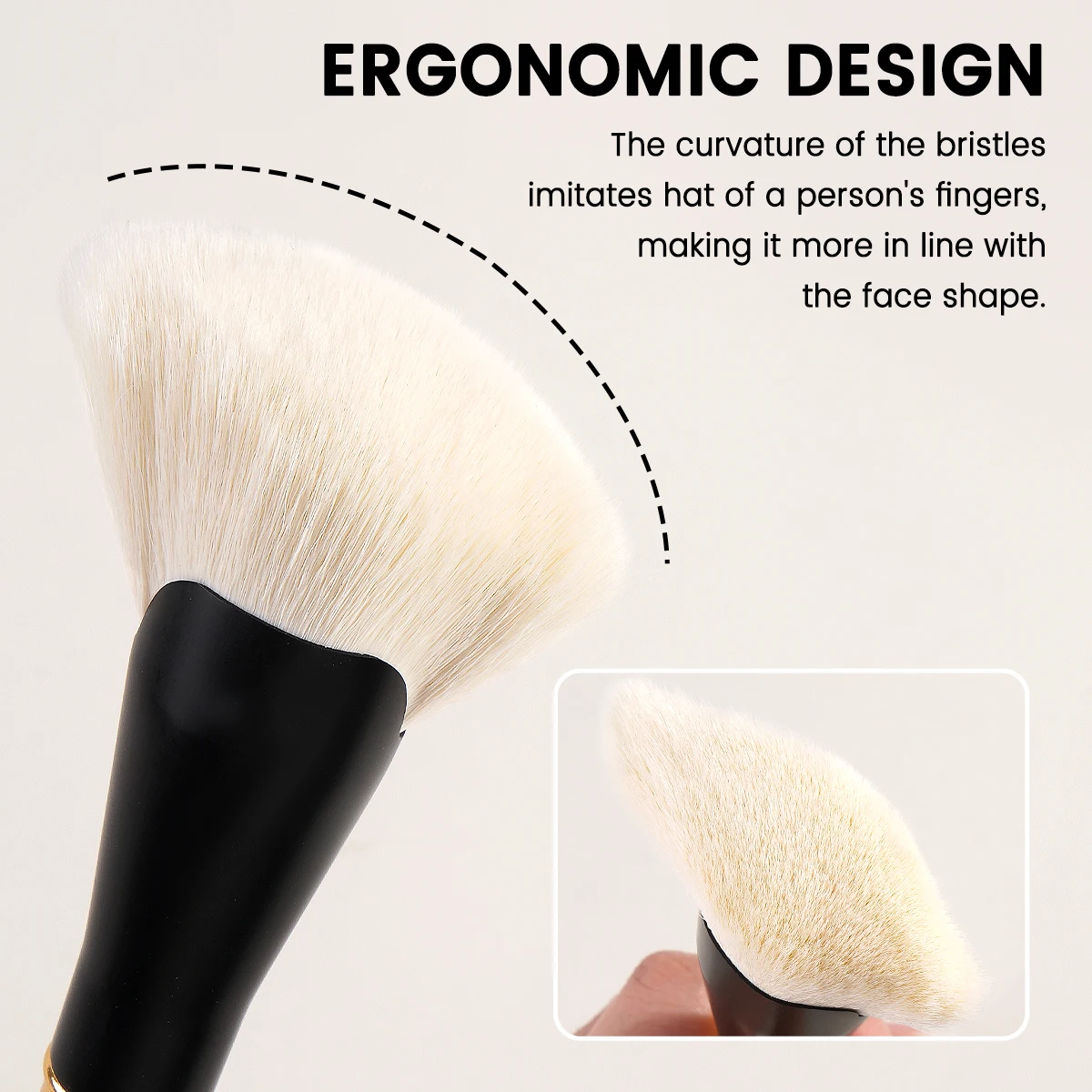 MAANGE 13 ชิ้น High-end Double Head ชุดแปรงแต่งหน้ากระเป๋าเก็บของขวัญกล่องสําหรับรองพื้นคอนซีลเลอร์อายแชโดว์เครื่องมือความงาม