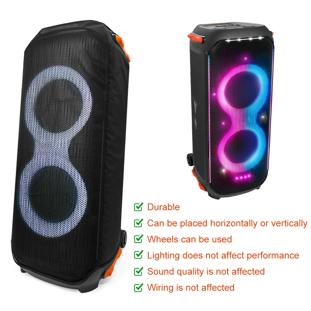 

Защитный чехол для колонки JBL Partybox 710, нейлон + сетка, складной, для использования на улице, аксессуар для колонки