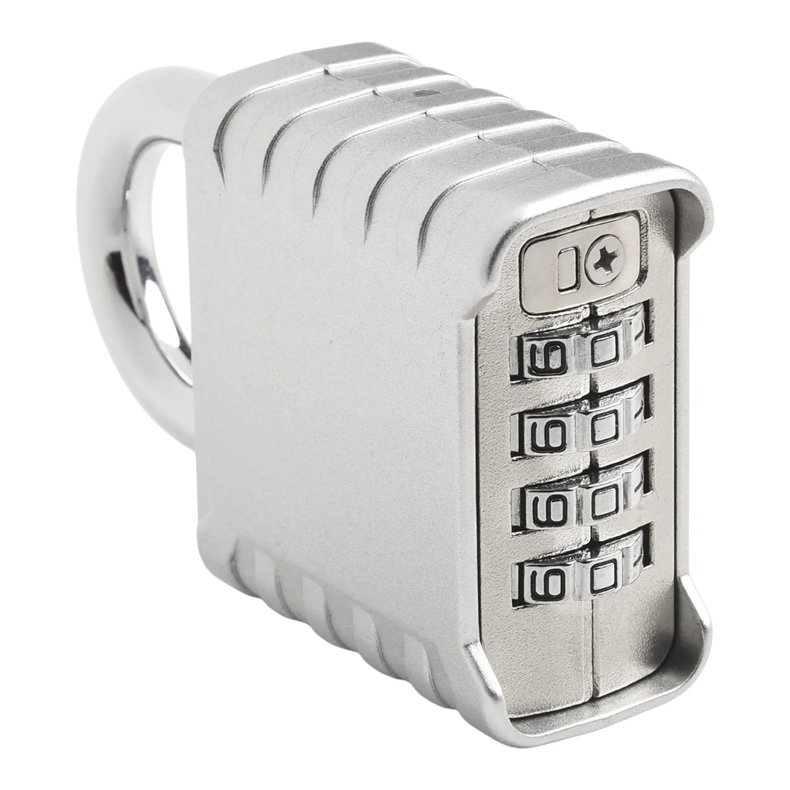 

Heavy Duty Padlock Four-digit Padlock Outdoor Use Show As The Picture Strong Padlock Sturdy Padlock Outdoor Padlock