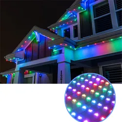 Trwałe oświetlenie Led Pixel Point Puck DC12V wodoodporne 5050 adresowalne Rgb/RGBW świąteczne lampki świąteczne dekoracja zewnętrzna