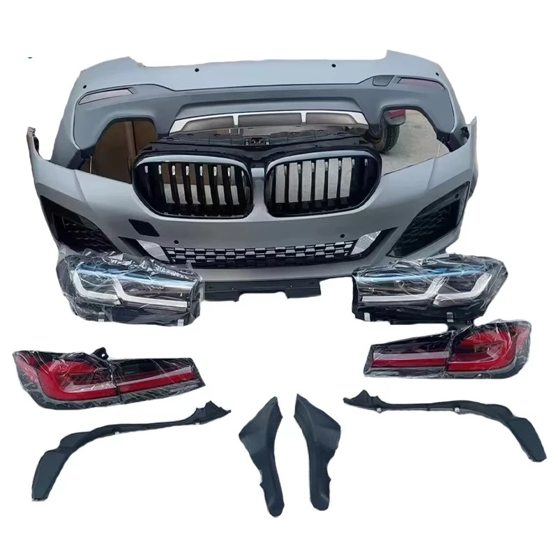 

Обвесы для BMW 5 серии G30 2018 2019 2020, меняйте спортивный новый M5, передний + задний бампер, решетка, боковая юбка, задний фонарь