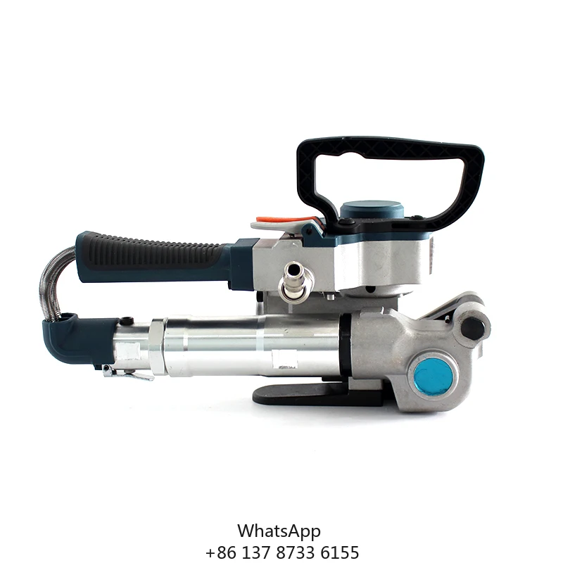 

High Configuration Friction Heat Sealed PET/PP Belt B19 Pneumatic Strapping Machine