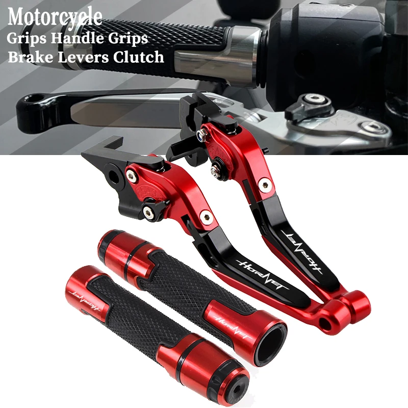 

Motorcycle Adjustable Brake Clutch Levers Handle bar Handlebar grips For CB750 CB 750 HORNET cb750 CB750HORNET 2023 2024