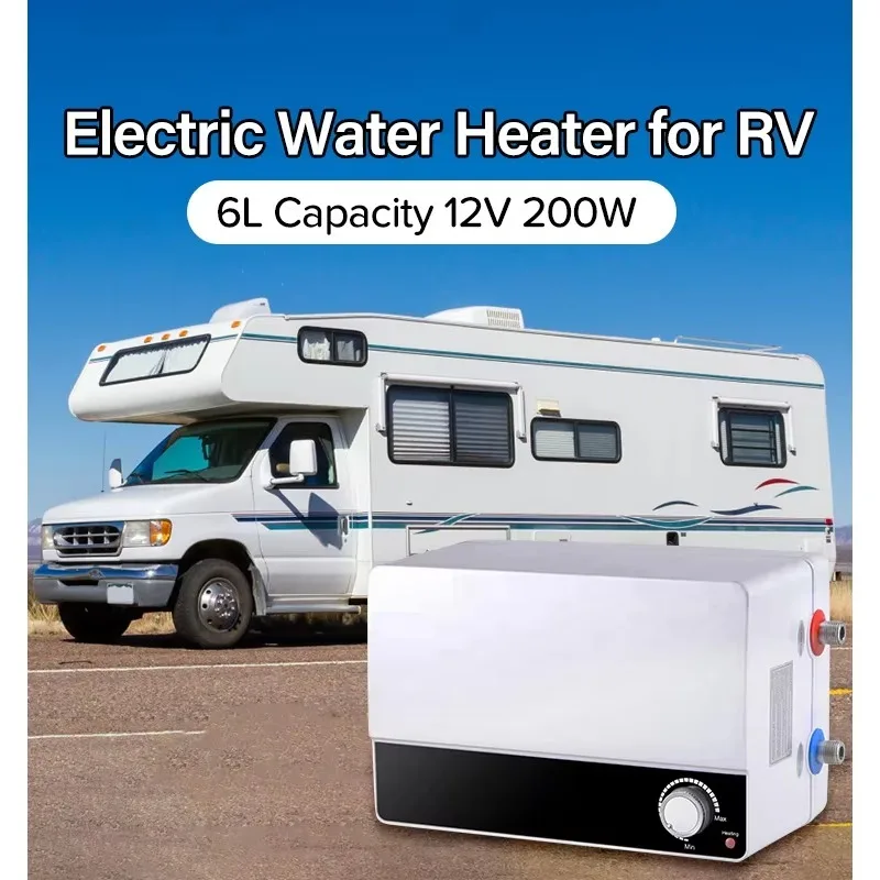 200w 6L 8L Carevan Water Heater Good Price Camping Water Heater Shower 12 Volt Hot Electric Water Heaters for Rv