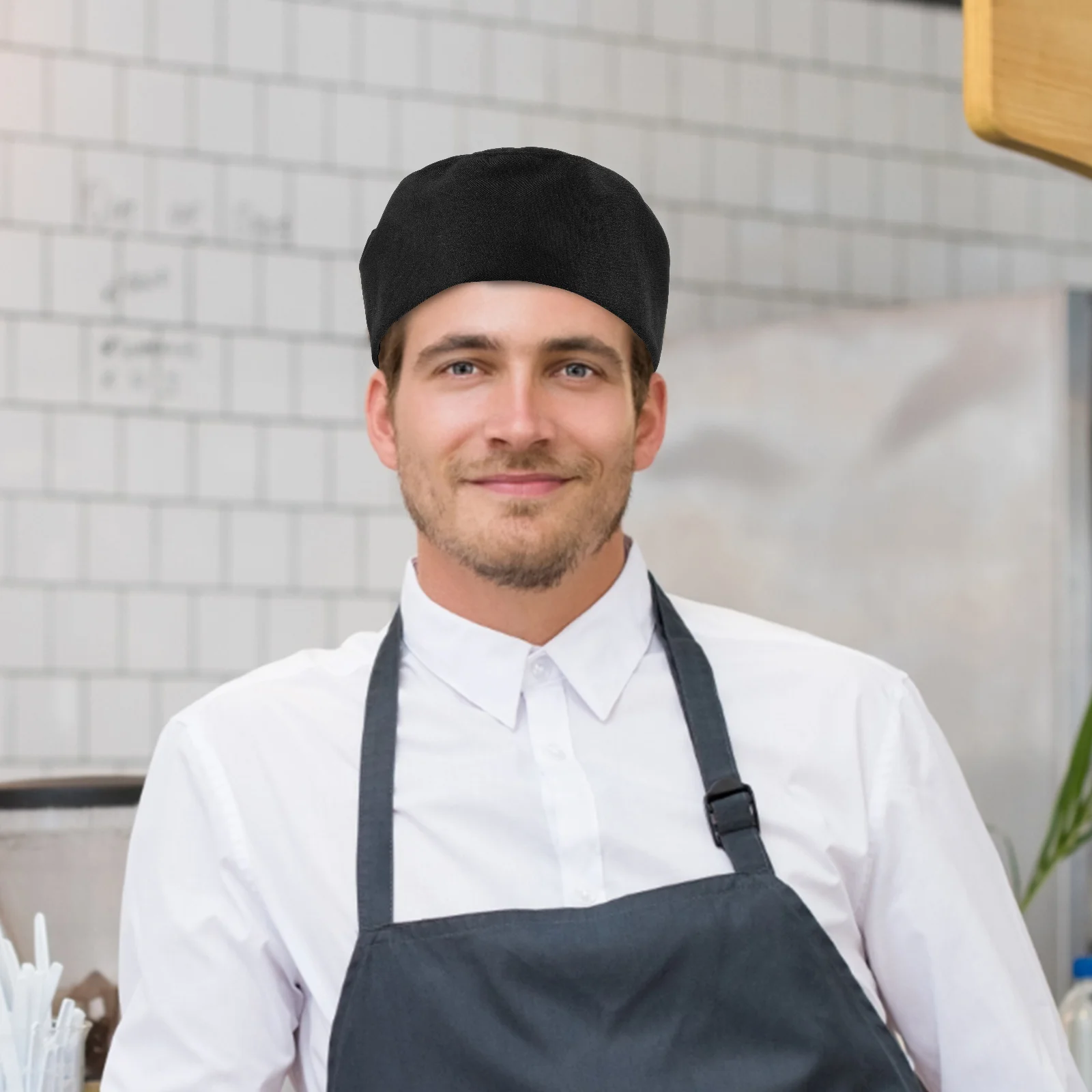 Chef Hat Hats for Breathable Cap Korean Restaurant Cook Men Mens Cloth Kitchen Cooking