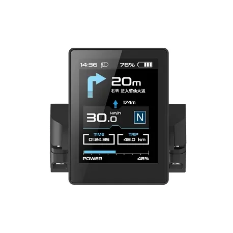 Multifunktionaler Fahrradcomputer mit großem Bildschirm, kabelloser Fahrradtacho