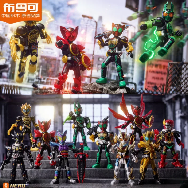 

Новый Blokees Kamen Rider V4 Galaxy Edition слепая коробка великолепная легенда игрушка в сборе подвижные модели фигурка игрушки для мальчиков подарок на день рождения