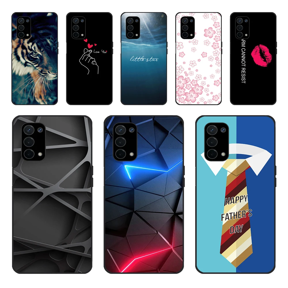 Shockproof Soft Silicone Case For Oppo A94 5G Case Phone Cover for OPPOA94 A 94 Back Cover for OPPO A74 5G / A54 5G Case Bumper