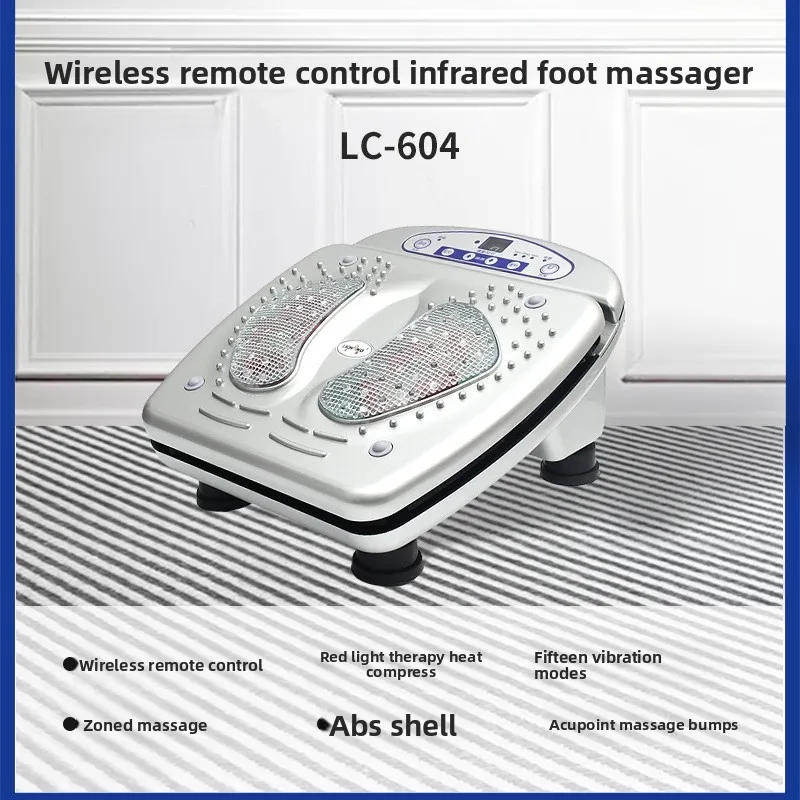 Qi and Blood Circulation Machine Health Machine Foot Therapy Machine Foot Sole Infrared Heating Foot Sole Vibration Massage