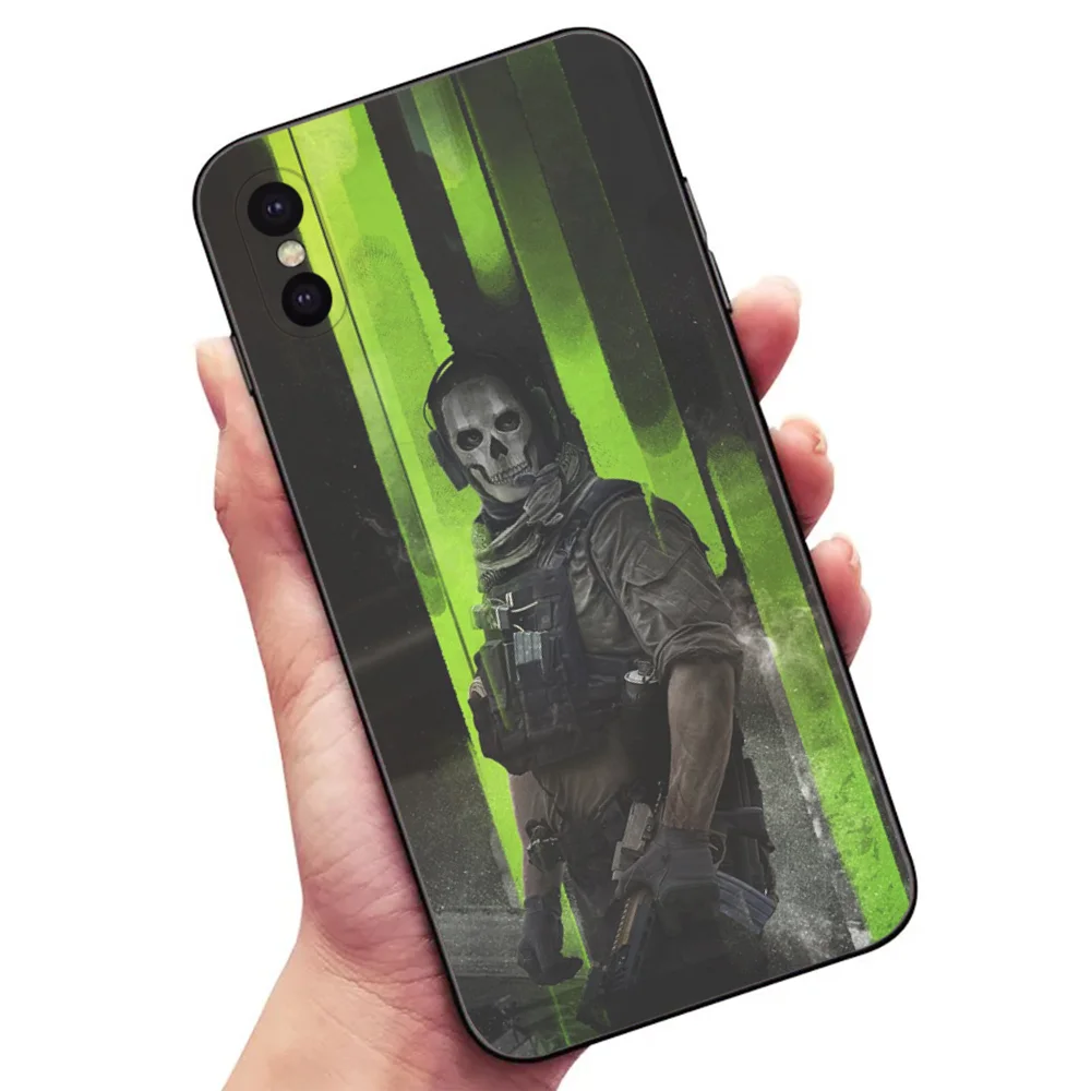 حافظة هاتف Game C-Call Of D-Duty 2 لهاتف Samsung S24، 22,30، 20,10، 9، Note20 Ultra、Lite、Ultra、5G、Plus、FE