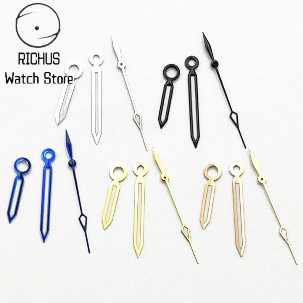 NH Hands Blue/Silver Watch Hands Fit Nh PT5000 ETA2836 2824 DG2813 3804 Miyota8215 8205 821A Movement Watch Accessories