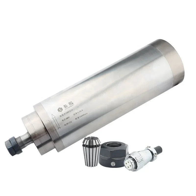 

Jinan Hongyang 4.5kw mini water cooling numerical control router spindle motor