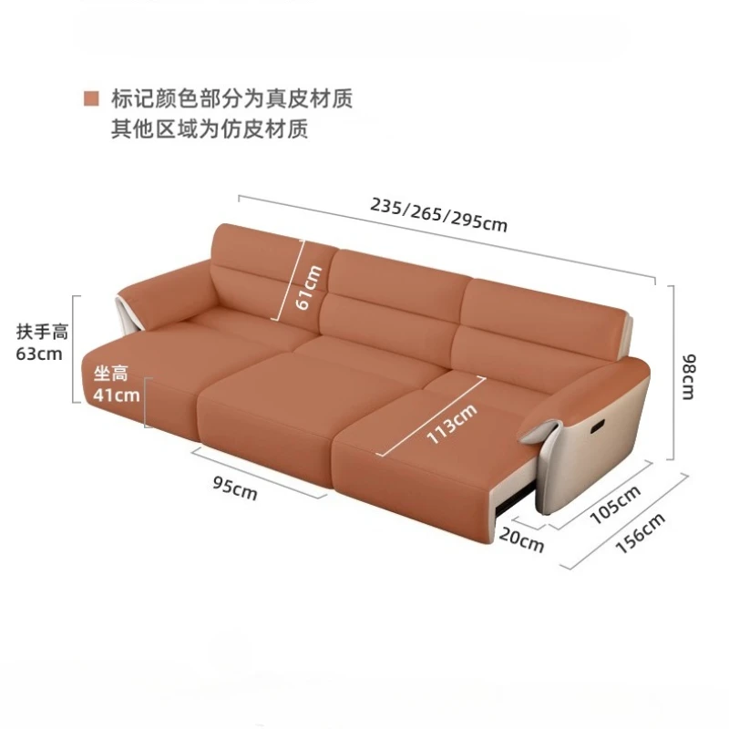 الحد الأدنى الحديثة أريكة الكهربائية الكبار وسادة مريحة أريكة مزدوجة الطابق شقة Divani Da Soggiorno اكسسوارات المنزل #5