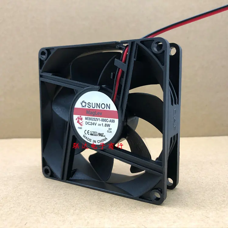 ME80252V1-000C-A99 for SUNON 8025 Brushless DC Fan 24V 1.8W Variable Frequency Drive Cooling Fan