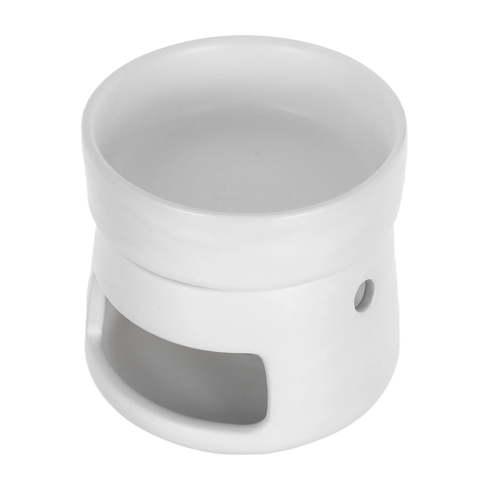 

Ceramic Oil Diffuser Essential Oils Burner White Tea Light Holder Fragrance Warmer for Home Bedroom Aromatherapy Decor Gift