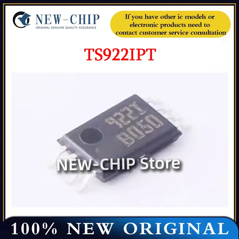 5PCS-100PCS/LOT  TS922IPT screen printing 922I TSSOP8 operational amplifier IC chip  New Original TS922I