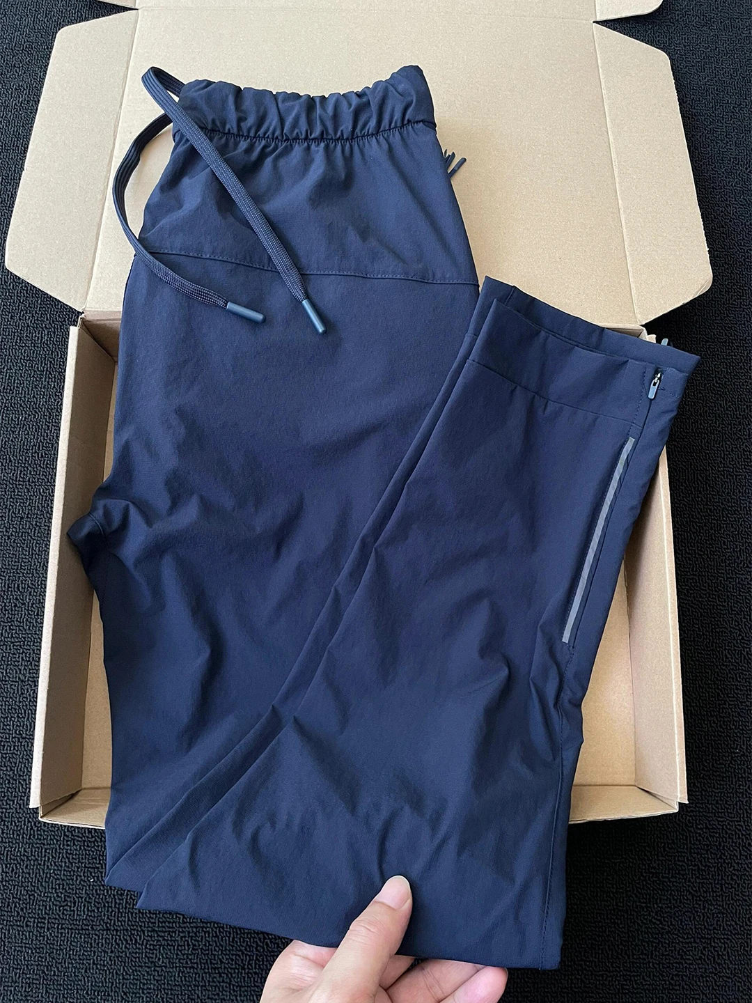 

Легкие повседневные брюки из ледяного шелка на молнии Qui Dry для походов на открытом воздухе, мужские летние облегающие прямые брюки, свободные удобные