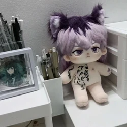 20cm elbise-up Plushie bebekler Anime Tokyo Avengers Baji Hanma Xiuji canavar sevimli pamuk dolması peluş bebek vücut Cosplay hediye oyuncaklar