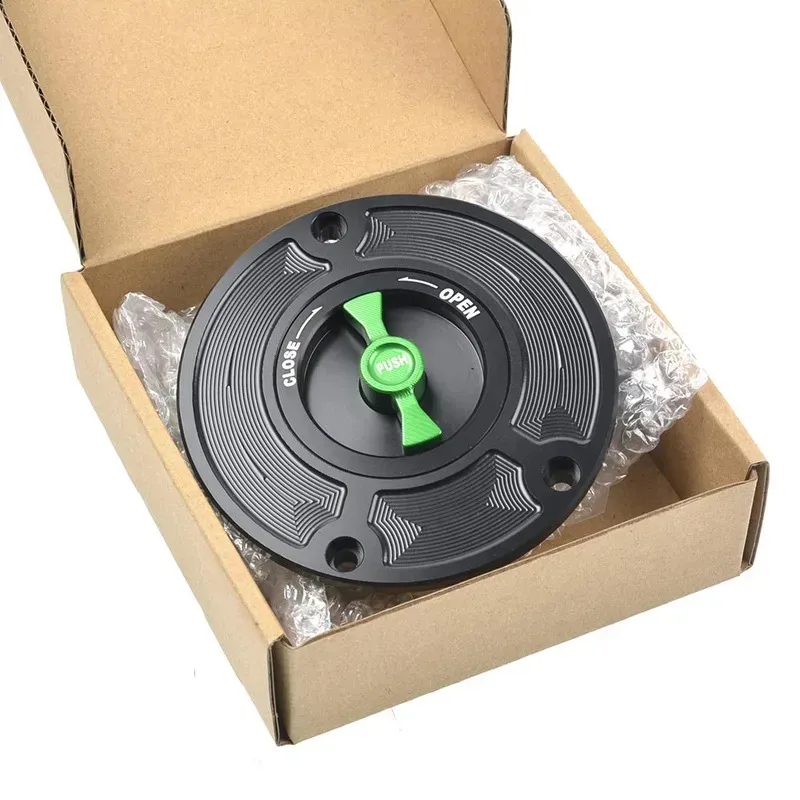 NEW for KAWASAKI Z1000 Z800 Z750 Z125 ZX10R ZX6R NINJA1000 NINJA650R ER6N ER6F NINJA VERSYS 1000 CNC Fuel Tank Cap view 4