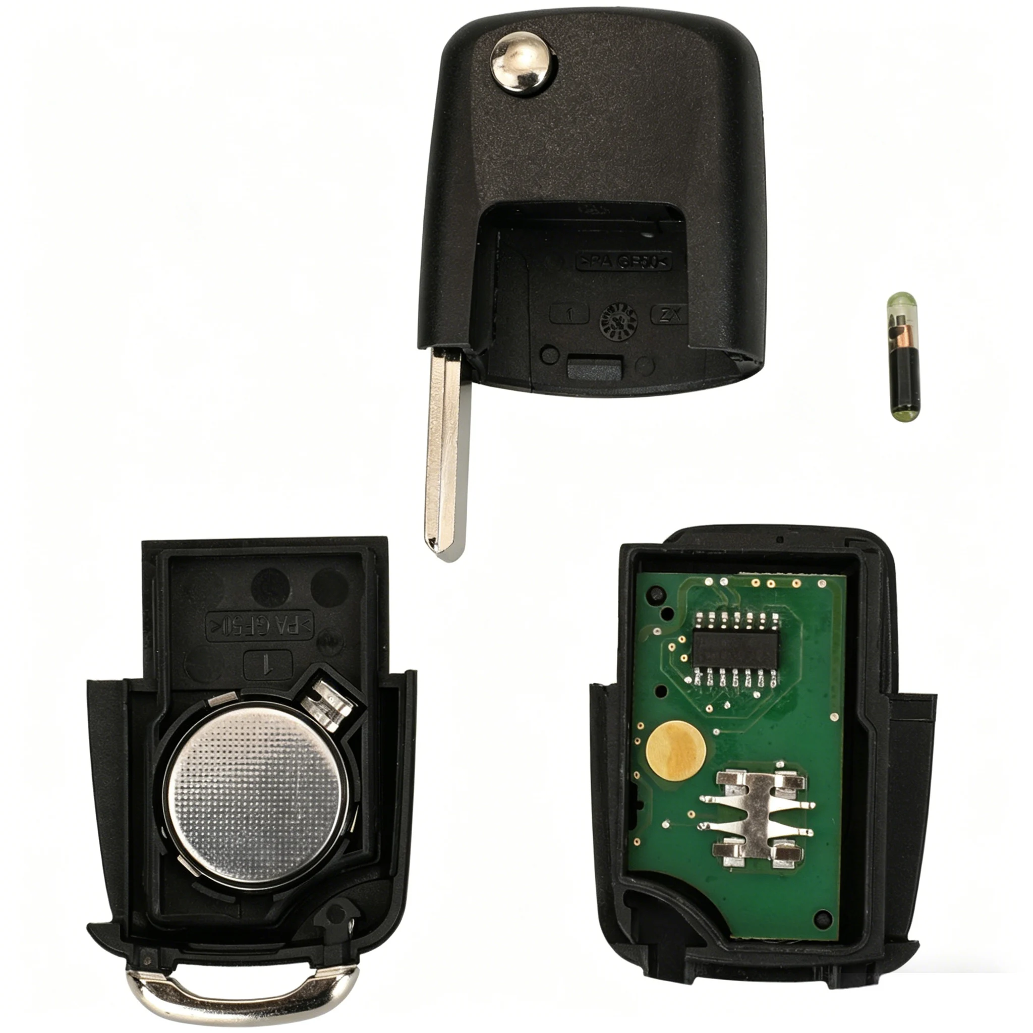 1K0959753N With ID48 Chip 434MHz 3 Buttons Remote Car Key For Volkswagen Polo Golf Passat Caddy Jetta Tiguan Skoda Octavia Seat