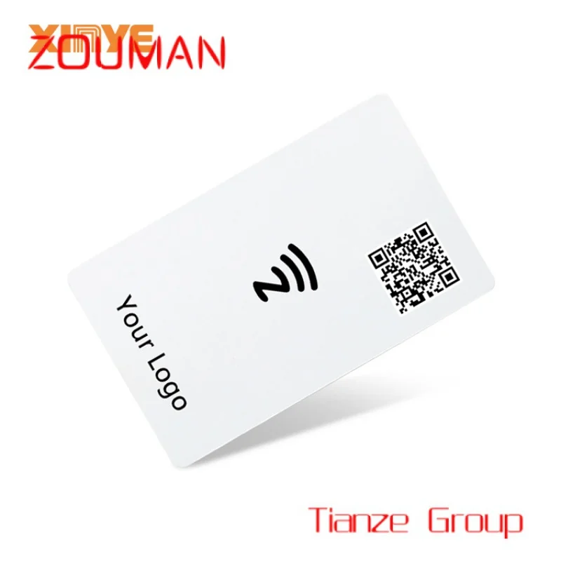 Custom , Contactless Plastic PVC GYM Game Club Membership Loyalty Blank Black LOGO Printed RFID NFC Business Cards Custom