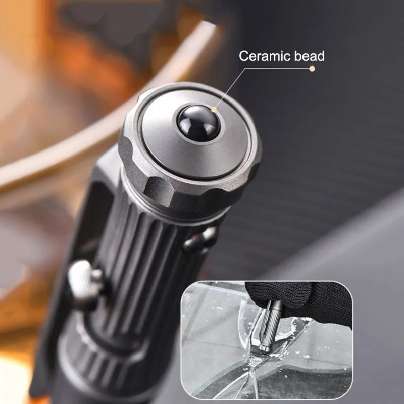 Titanium Alloy Tactical Pen G2 Signature Business Pen Emergency Survival Window Breaker Finger Rotate Decompression Gift Tool - view 6