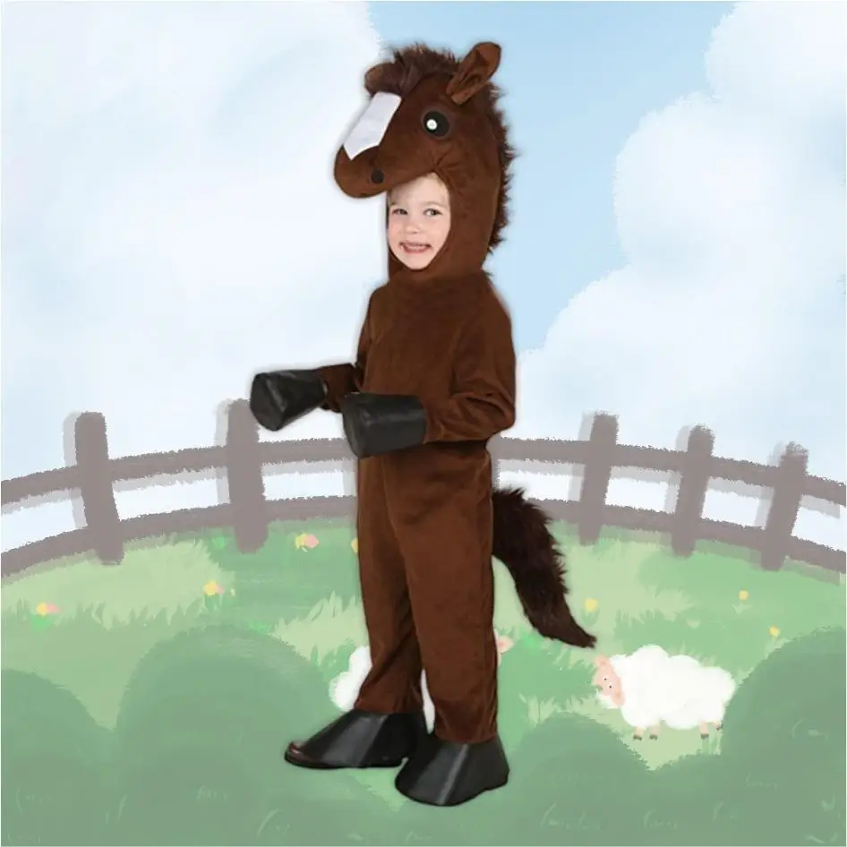 

Костюм для школьного фестиваля, цельный костюм для мальчика на Хэллоуин, детская одежда для выступлений, ролевой персонаж животного