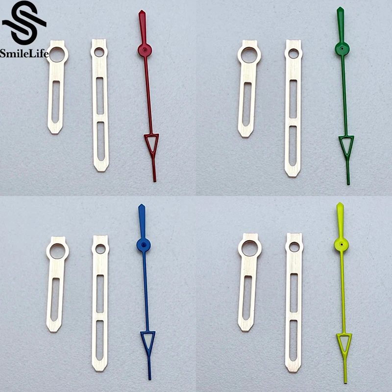 SmileLife Watch Hands High Quality Watch Accessories for NH35/NH36/4R/7S Movement No Luminous Silver Gold Rose Gold