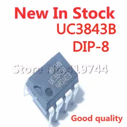 5PCS/LOT New original imported UC3843BN UC3843 UC3843B DIP-8 In Stock NEW original IC