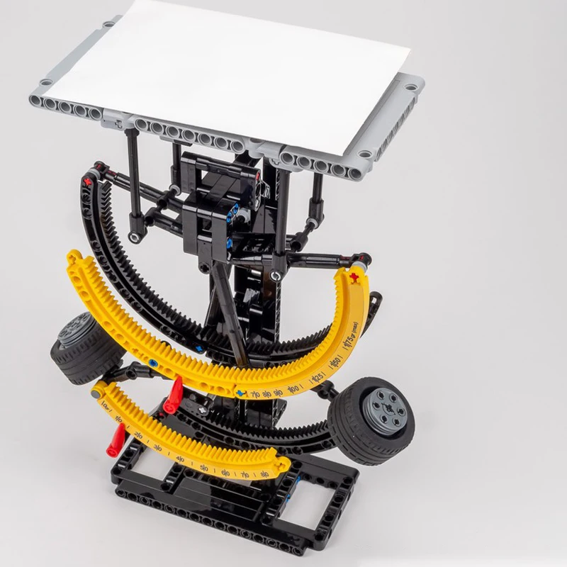 2025 NUOVO MOC-202559 288PCS Lettera bilaterale Bilancia Modello Buiding Kit Blocco Mattoni autobloccanti Compleanno Regalo di festa di Natale