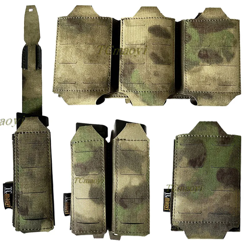 ATFG Tactical Kit Outdoor Hunting Vest Laser Cut Molle Single Coupler Double Coupler Triple Coupler Bag