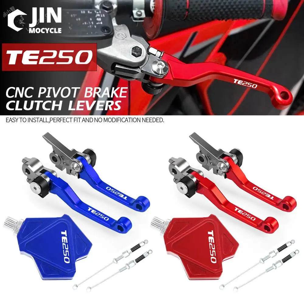 

Dirt Bike Brake Clutch Levers Stunt Clutch Pull Cable Lever Replacement Easy System For HUSQVARNA TE250 2017 2018 2019 2020 2021