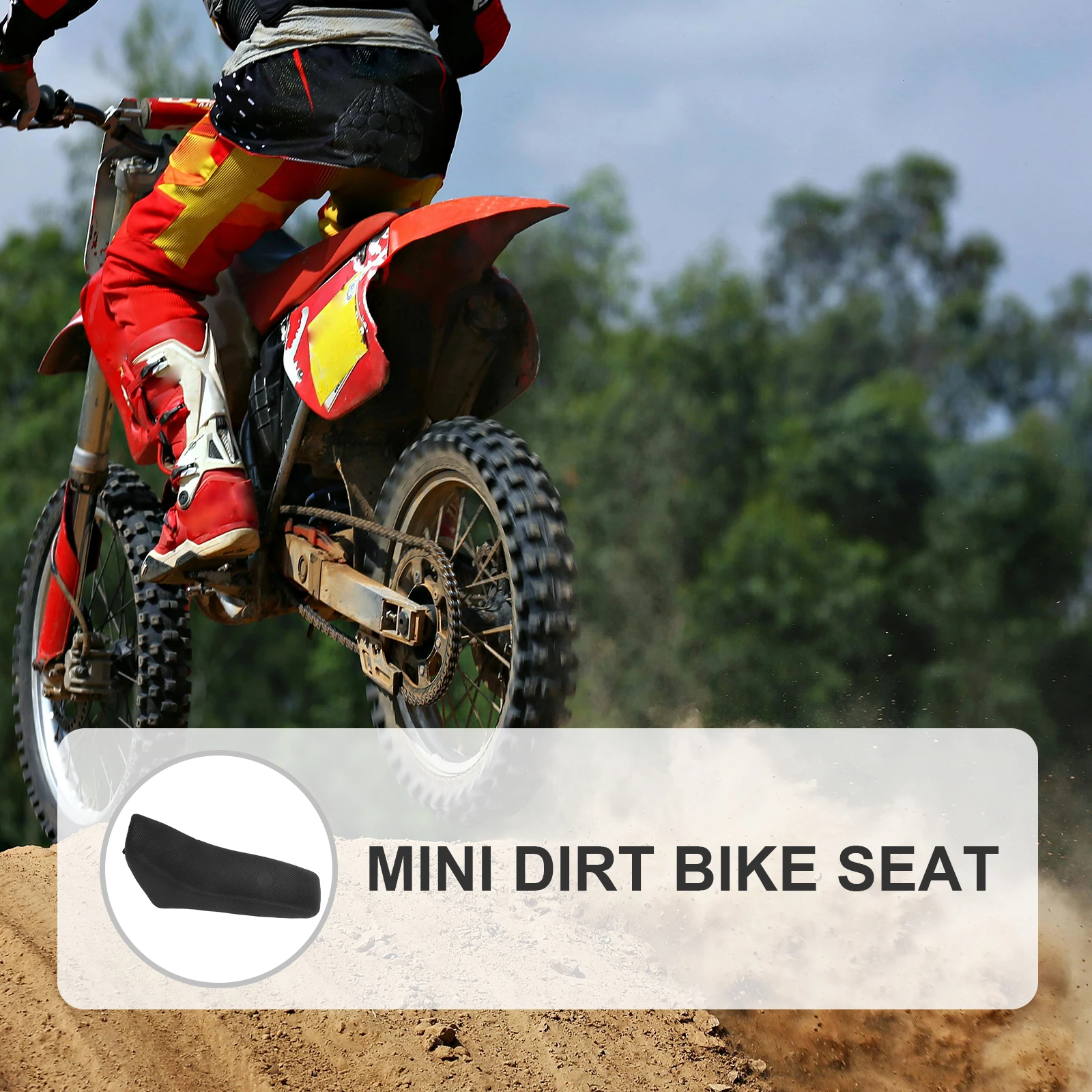 

Mini Dirt Bike Seat Replacement Motorcycle Cushion Soft Shockproof Wear-Resistant For Long Rides Motorcycle Accessories