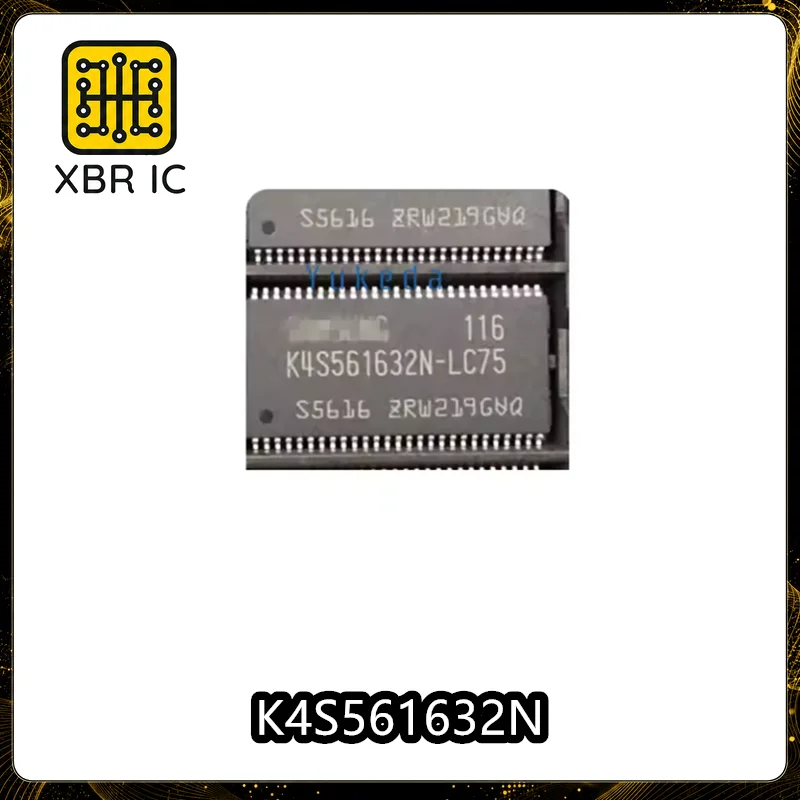 (10/30 Pieces) K4S561632N K4S561632N-LC75 TSOP54 Surface Mount Memory Chip, Brand New Original, In Stock, Fast Shipping