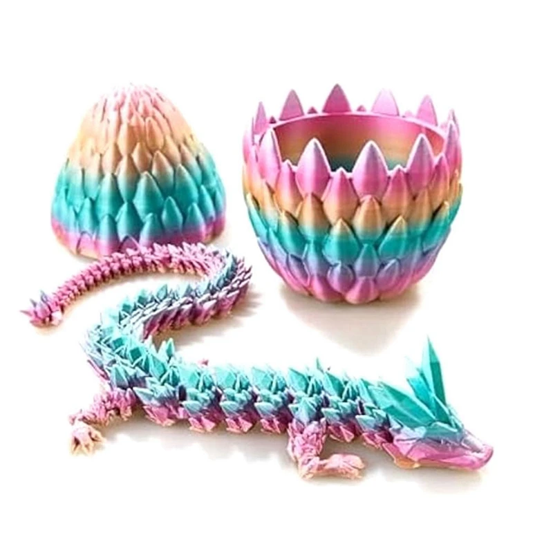 Easter Egg, Dragon Egg, Dragon Eggs With Dragon Inside, Dragon Toy, 3D Printed Dragon Egg Fidget Toys, Dragon Easter Egg