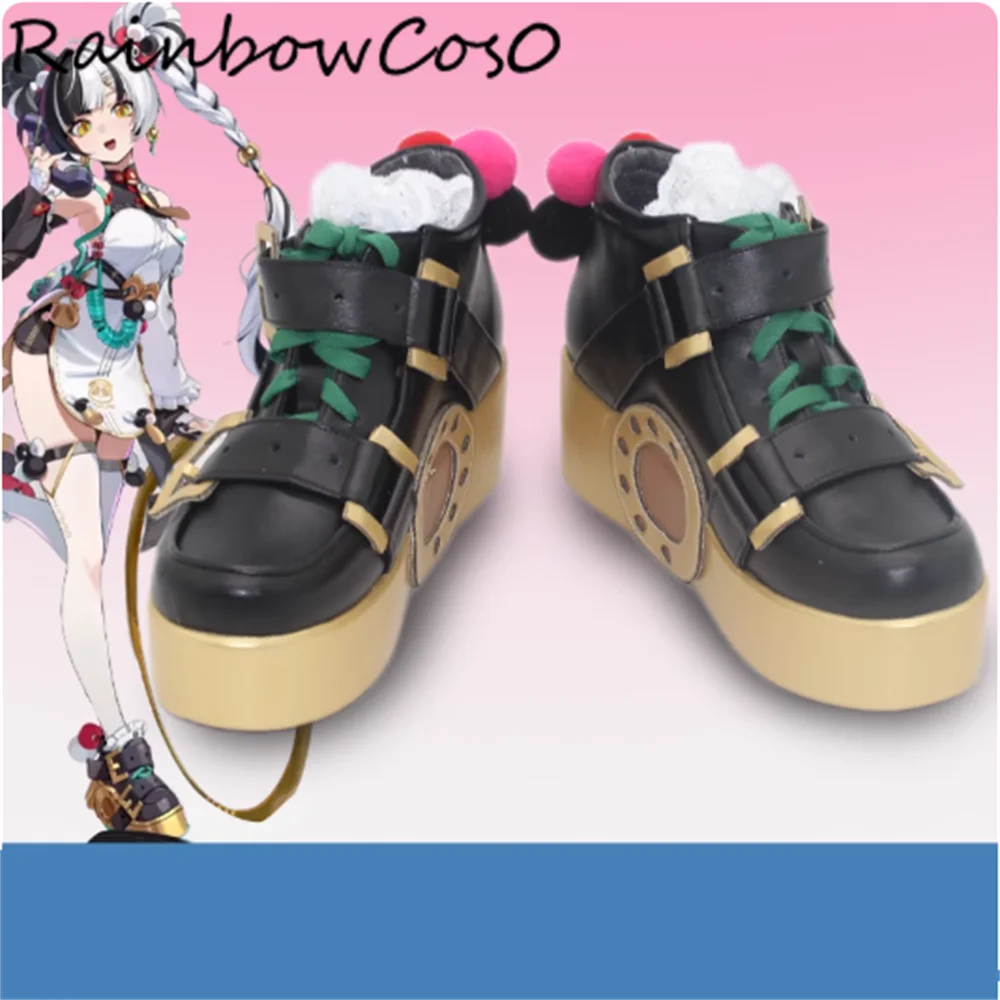 

Dialyn Zenless Zone Zero Обувь для косплея Сапоги Игра Аниме Вечеринка Хэллоуин RainbowCos0 W5437