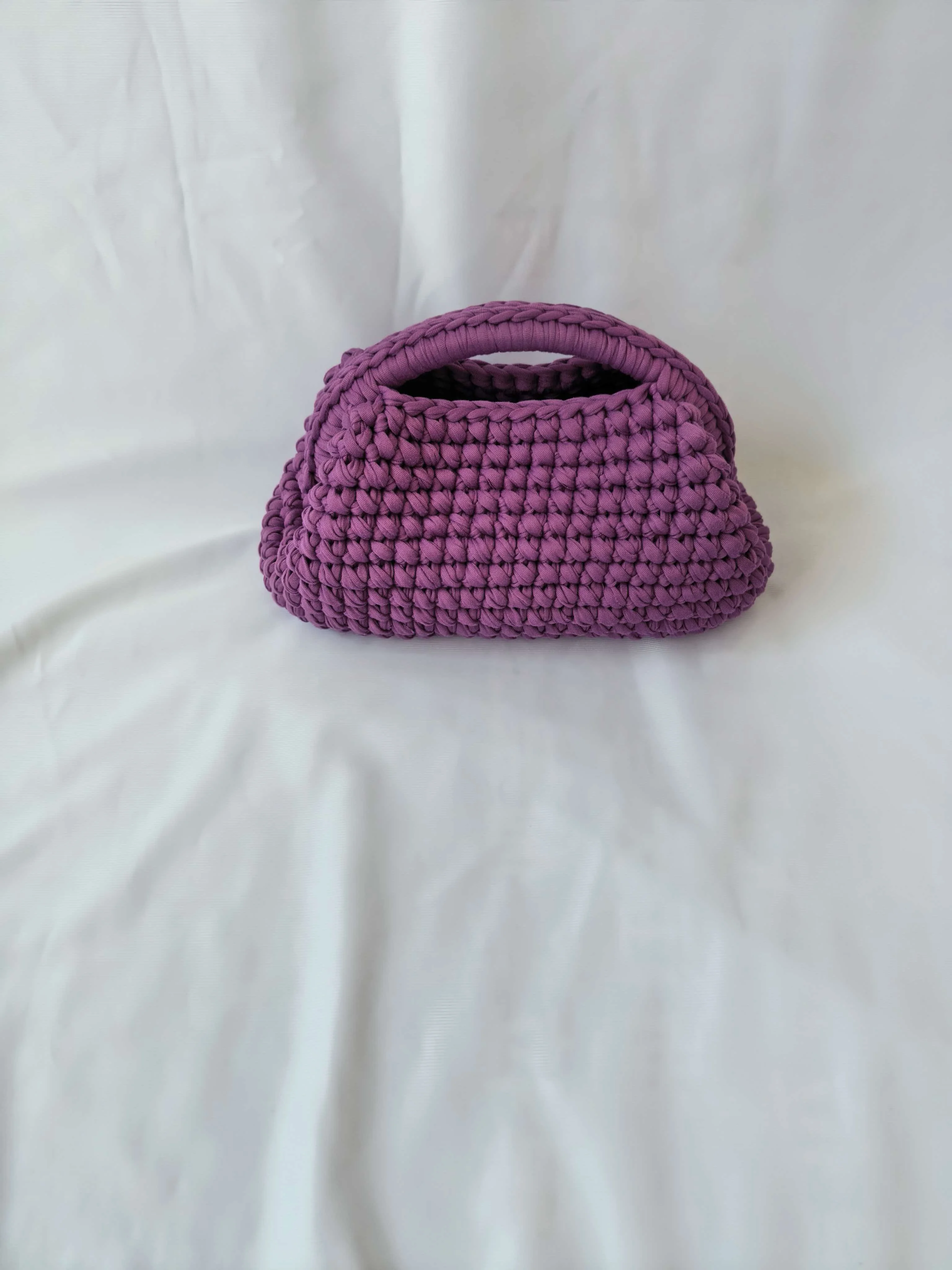 Handgestrickte Modische Clutch-Tasche für Damen, Makronen-Bonbonfarbene Gestreifte Leinen-Webe-Umhängetasche – Detail 17