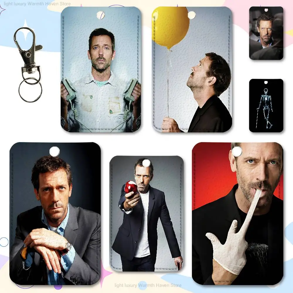 

TV Show H-House MD Custom Access Card Case Leather Card Holder Transportation Card Case Gifts